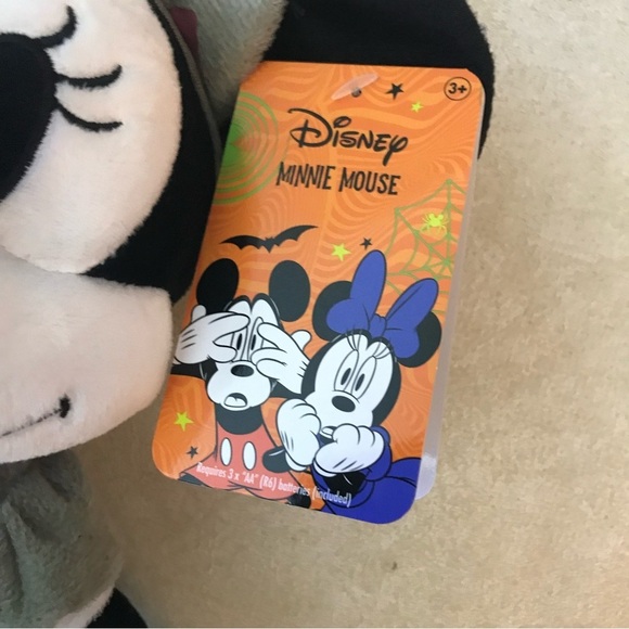 Disney Just Play Halloween Minnie Mouse 13” Stepper Dance Musical Plush New - Picture 11 of 13